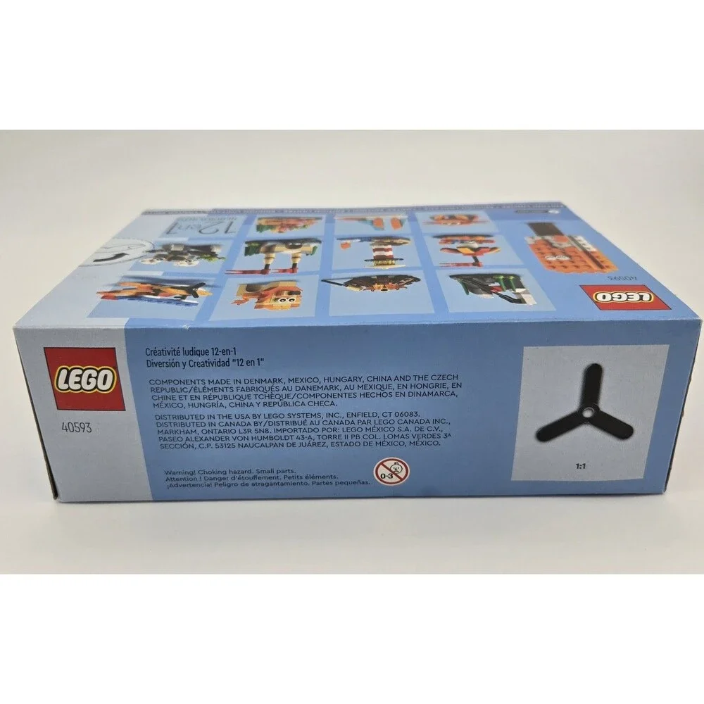 LEGO 40593 Fun Creativity 12-in-1 Seasonal Gift Set 2023 Exclusive New Sealed‎